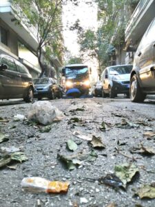 Μεγάλη επιχείρηση απολύμανσης και καθαριότητας στον Άγιο Παντελεήμονα