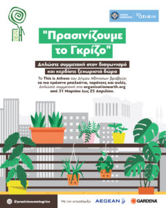 Δήμος Αθηναίων: Ο πιο «πράσινος» διαγωνισμός της πόλης επιστρέφει για 2η χρονιά